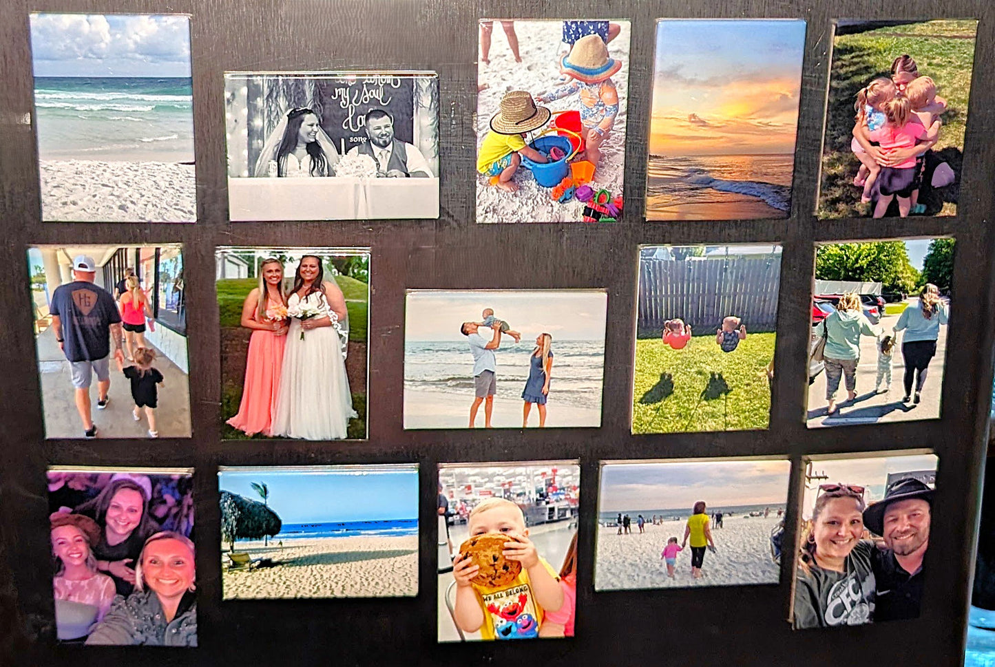 Custom Acrylic Photo Magnets |2.5 in x 3.5 in |