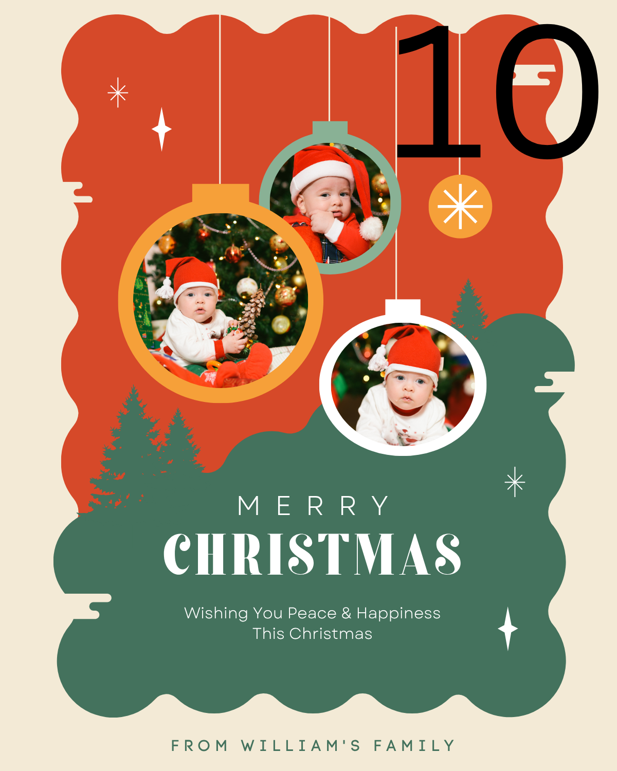 Magnetic Christmas Cards