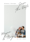 Save the Date Photo Magnet |Personalized | Wedding (2)