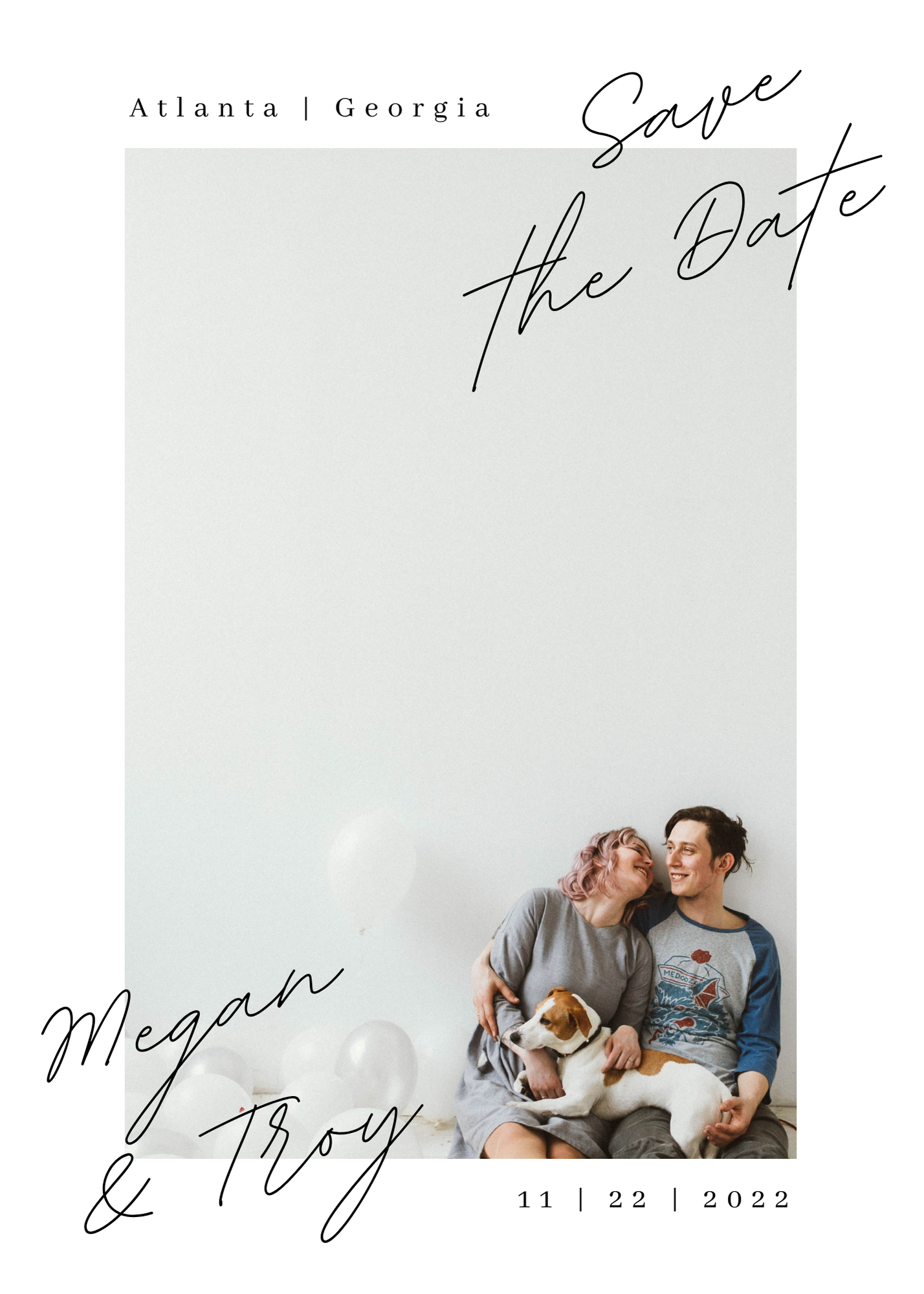 Save the Date Photo Magnet |Personalized | Wedding (2)