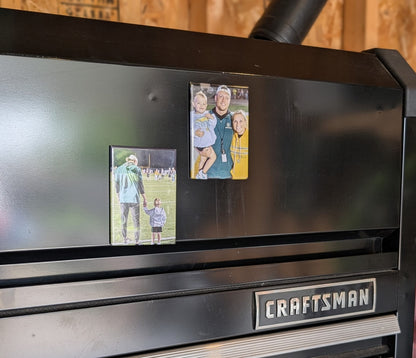 Custom Acrylic Photo Magnets |2.5 in x 3.5 in | HT Fundraiser