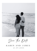 Save the Date Photo Magnet |Personalized | Wedding (3)