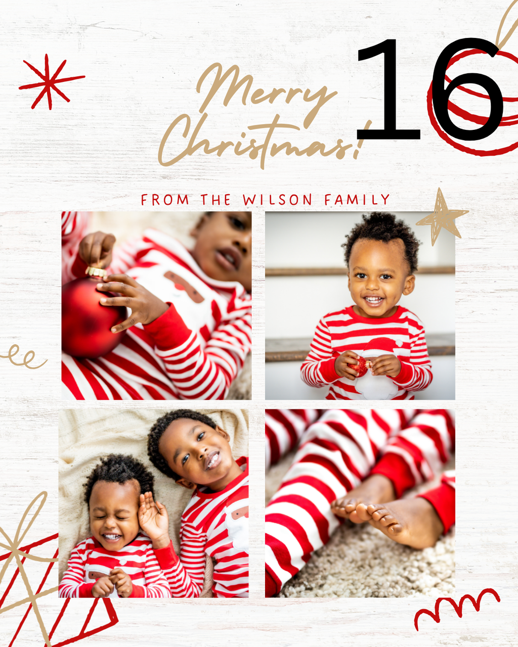 Magnetic Christmas Cards