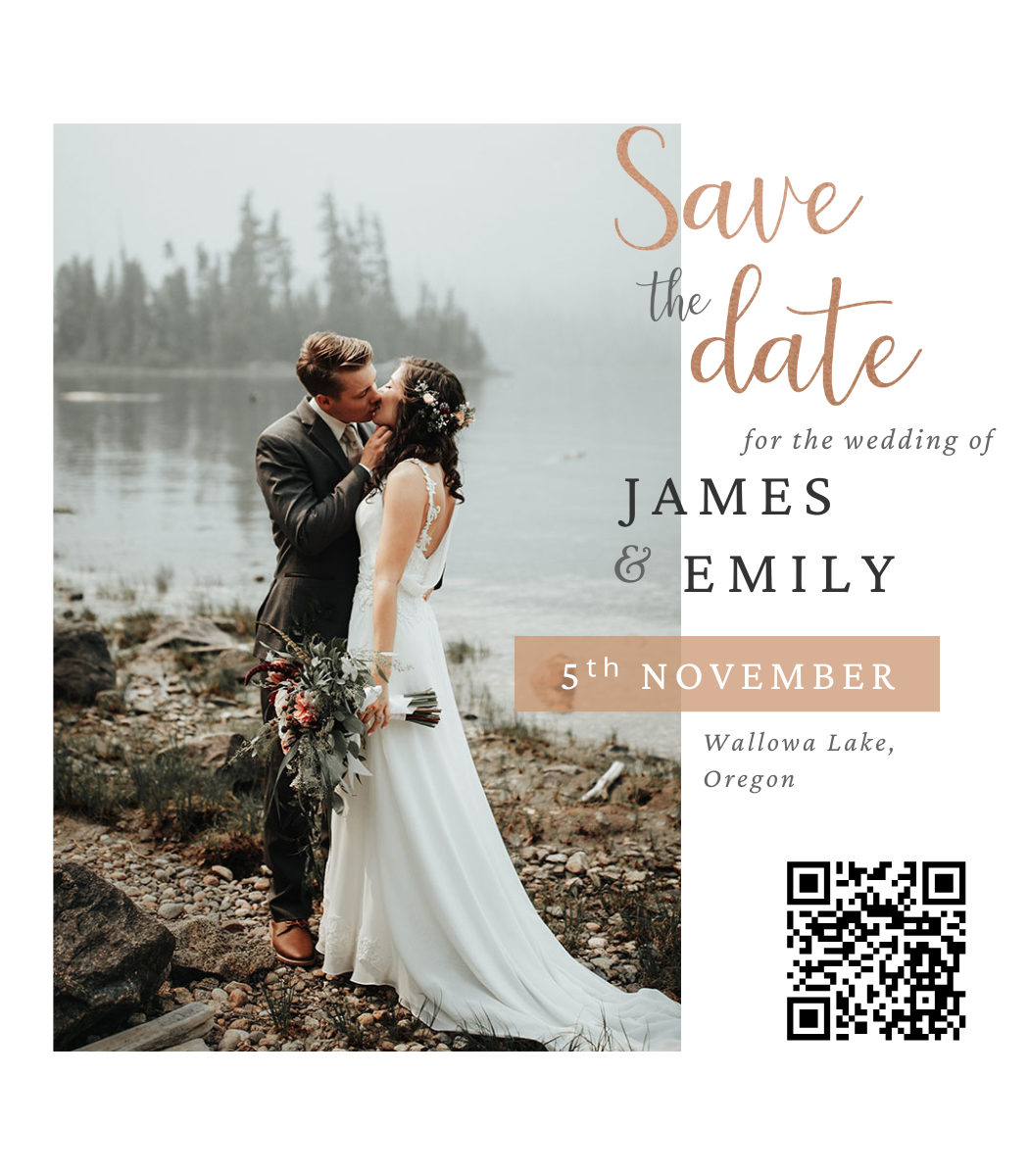 Save the Date Photo Magnet |Personalized | Wedding (1)