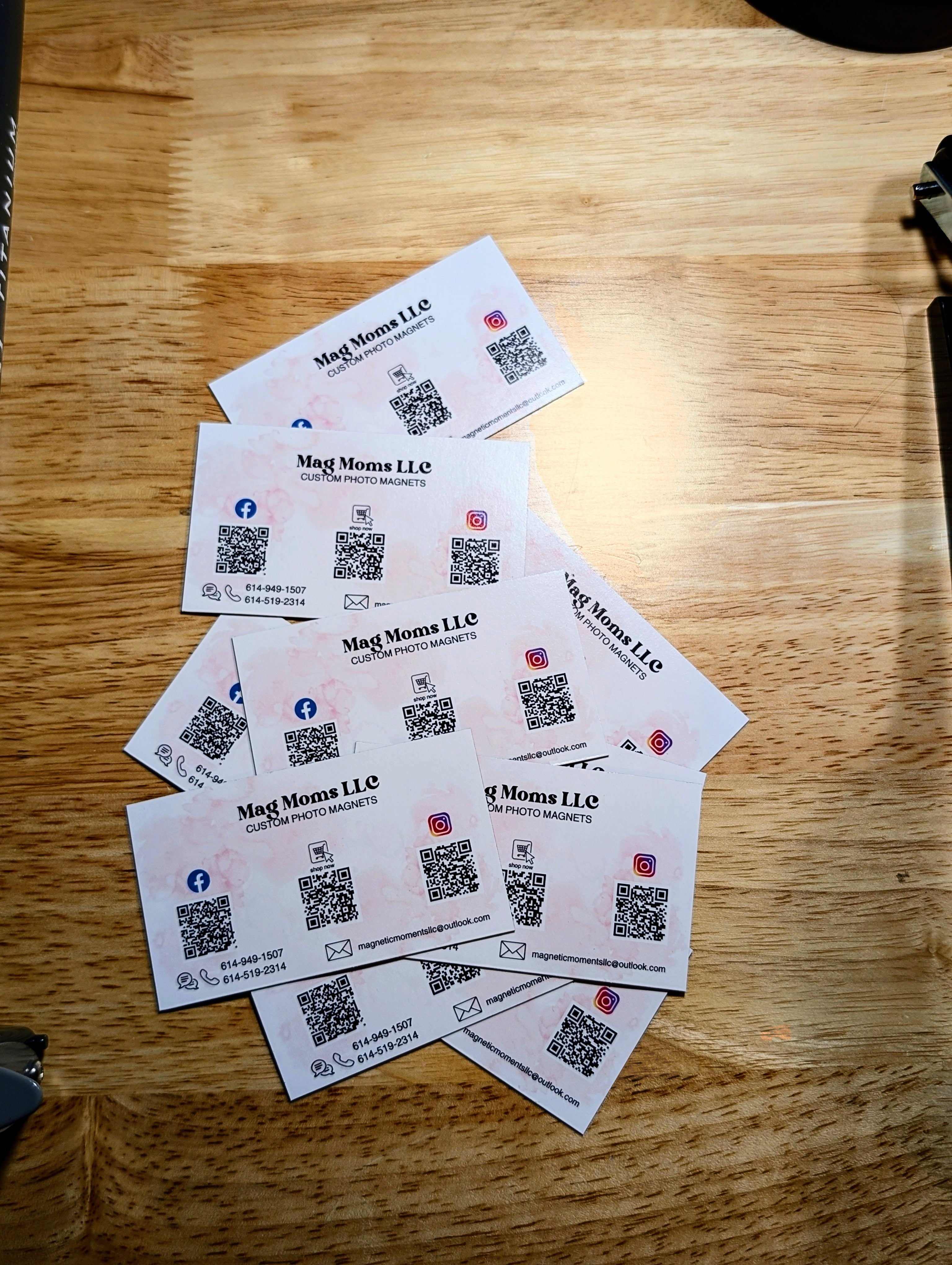 Magnetic Business Cards - Standard| 2in x 3in |